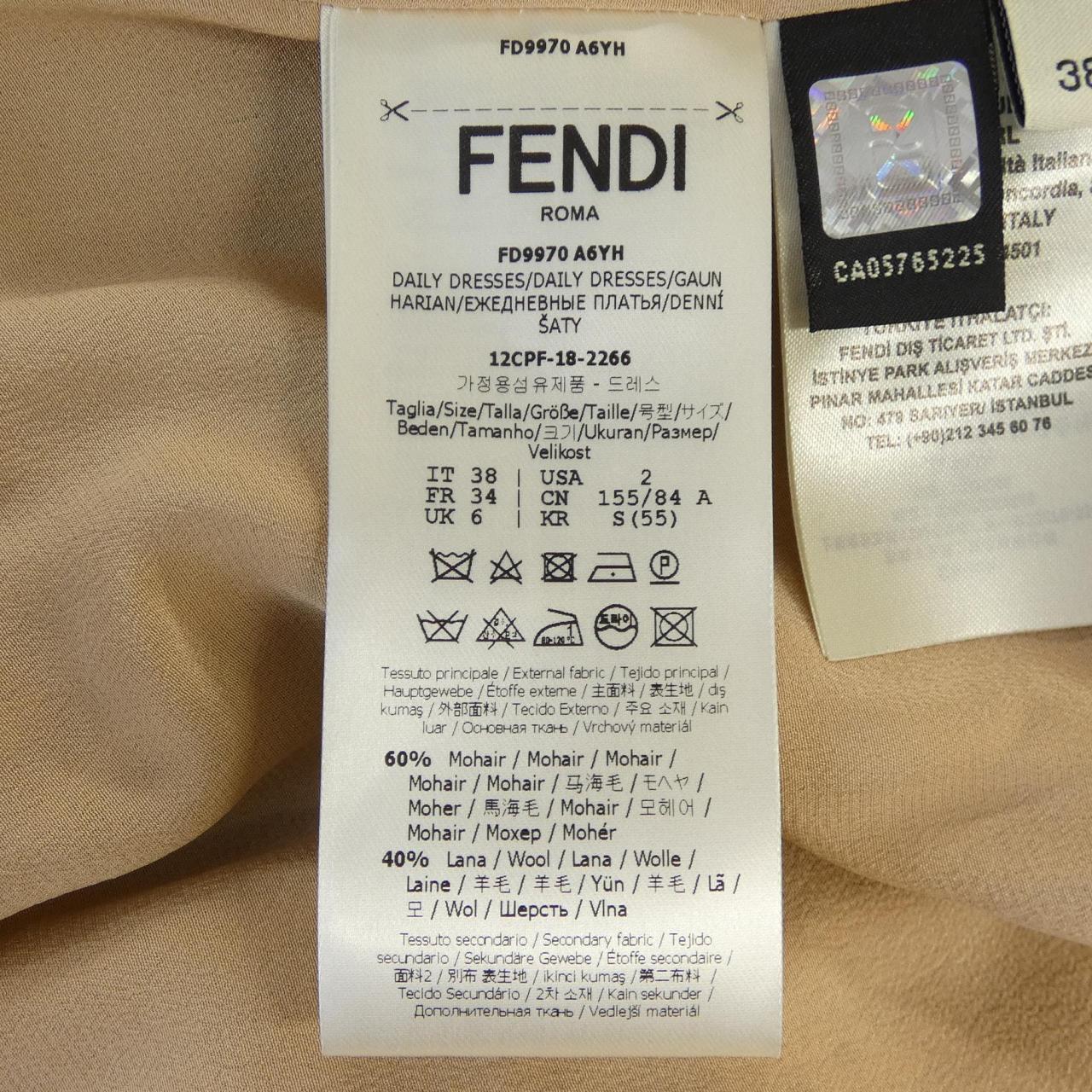 フェンディ FENDI FD9970 A6YH ワンピース