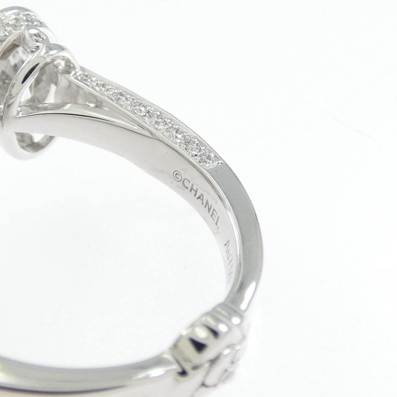 シャネル カメリア リング 1.02CT E VVS1