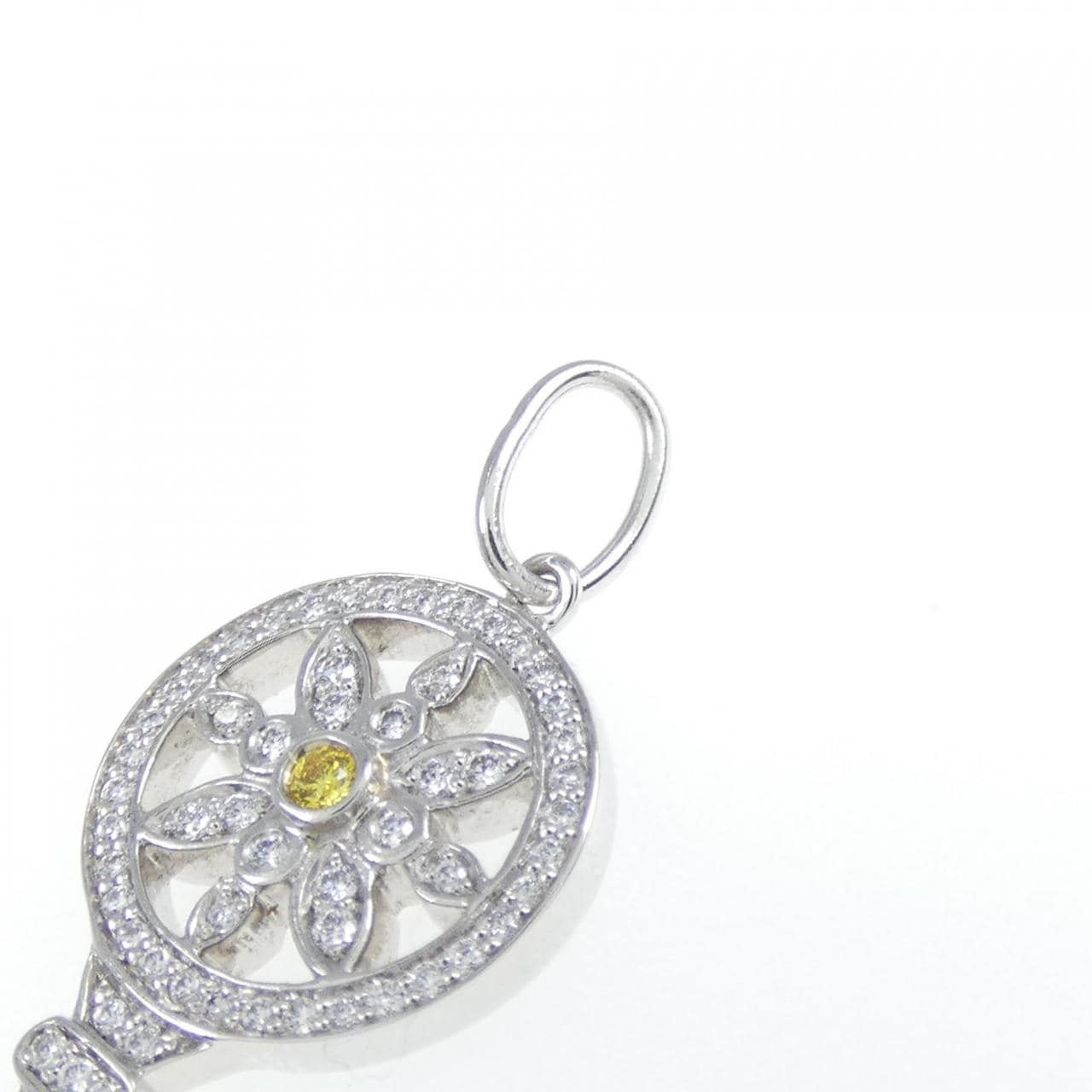 TIFFANY flower Diamond pendant