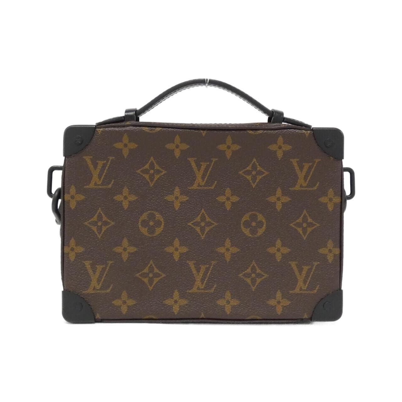 LOUIS VUITTON Monogram Macassar Handle Soft Trunk M45935 肩背包