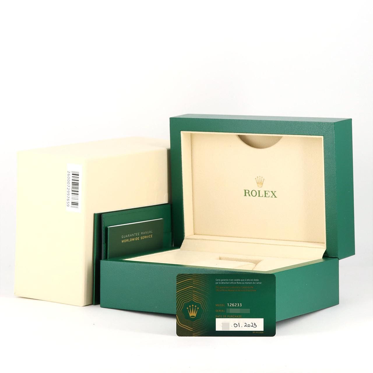 ROLEX Datejust 126233 SSxYG自動上弦鍊隨機編號
