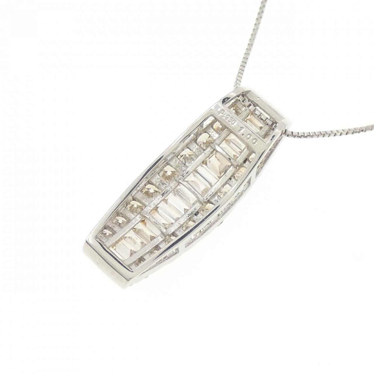 PT ダイヤモンド ネックレス 1.00CT