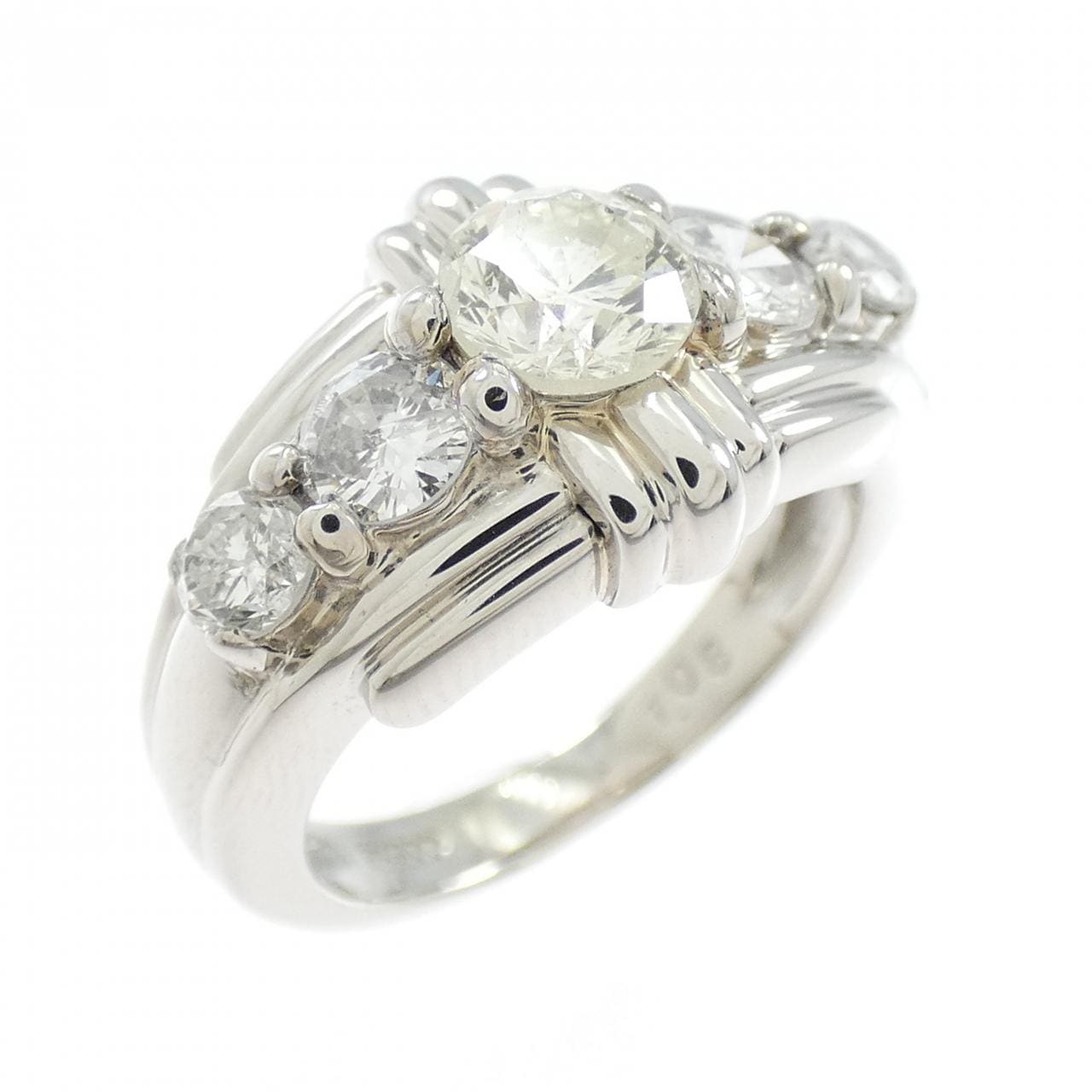 PT900 ダイヤモンド リング 1.08CT