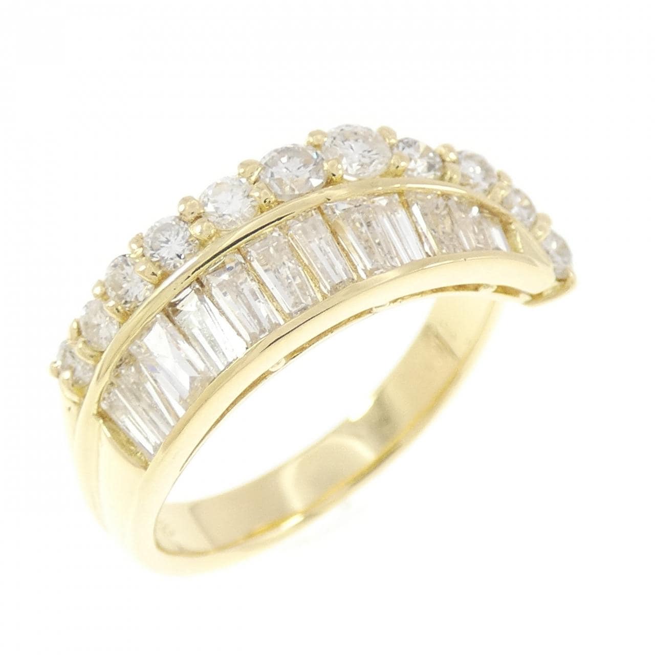 K18YG ダイヤモンド リング 1.01CT