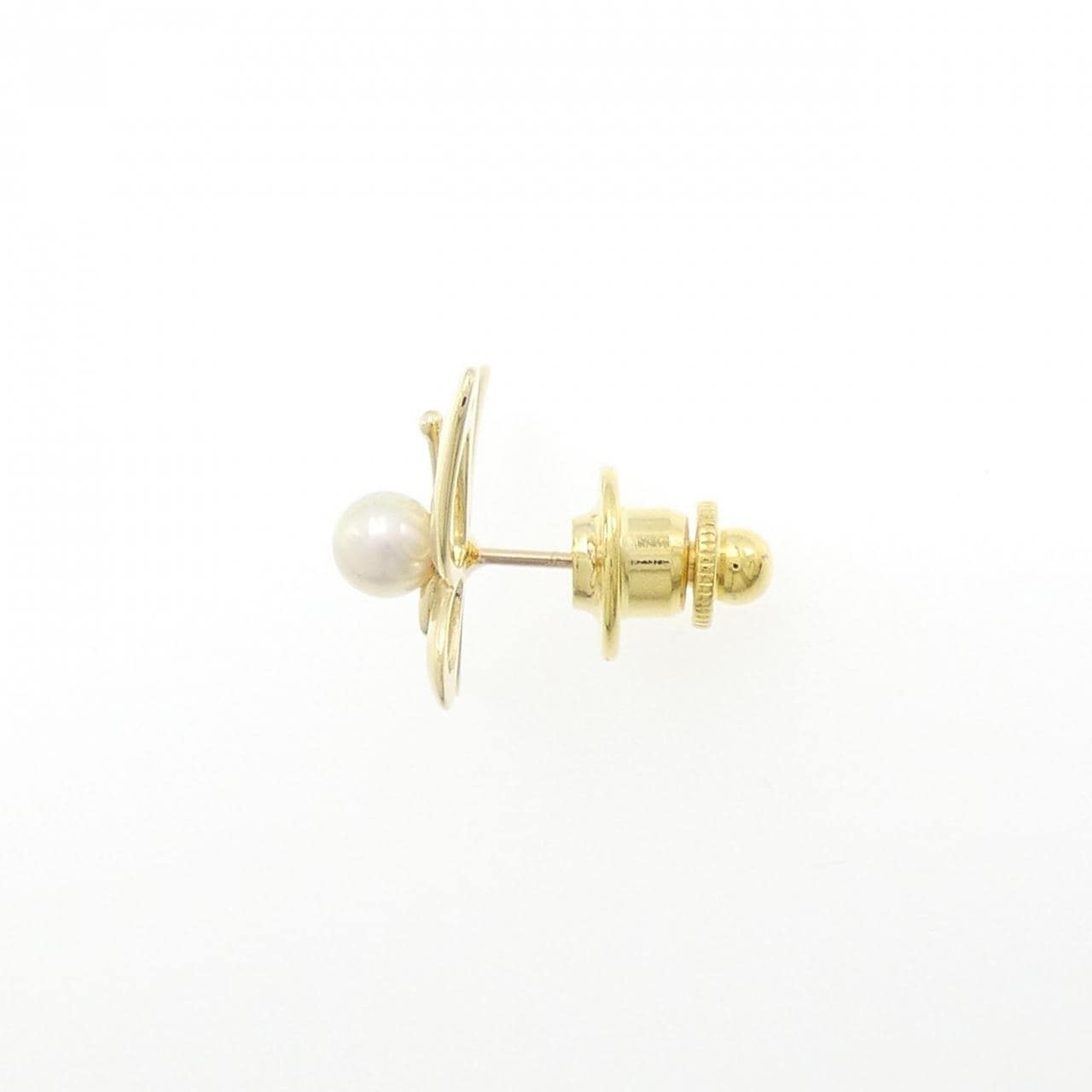 MIKIMOTO Butterfly Akoya Pearl Brooch 5.4mm