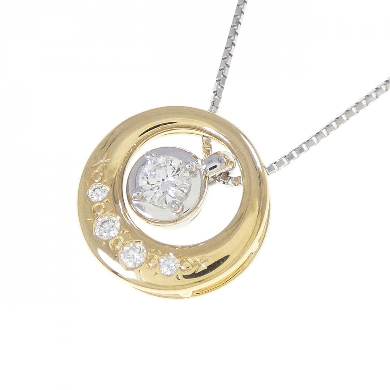 タサキ ダイヤモンド ネックレス 0.15CT