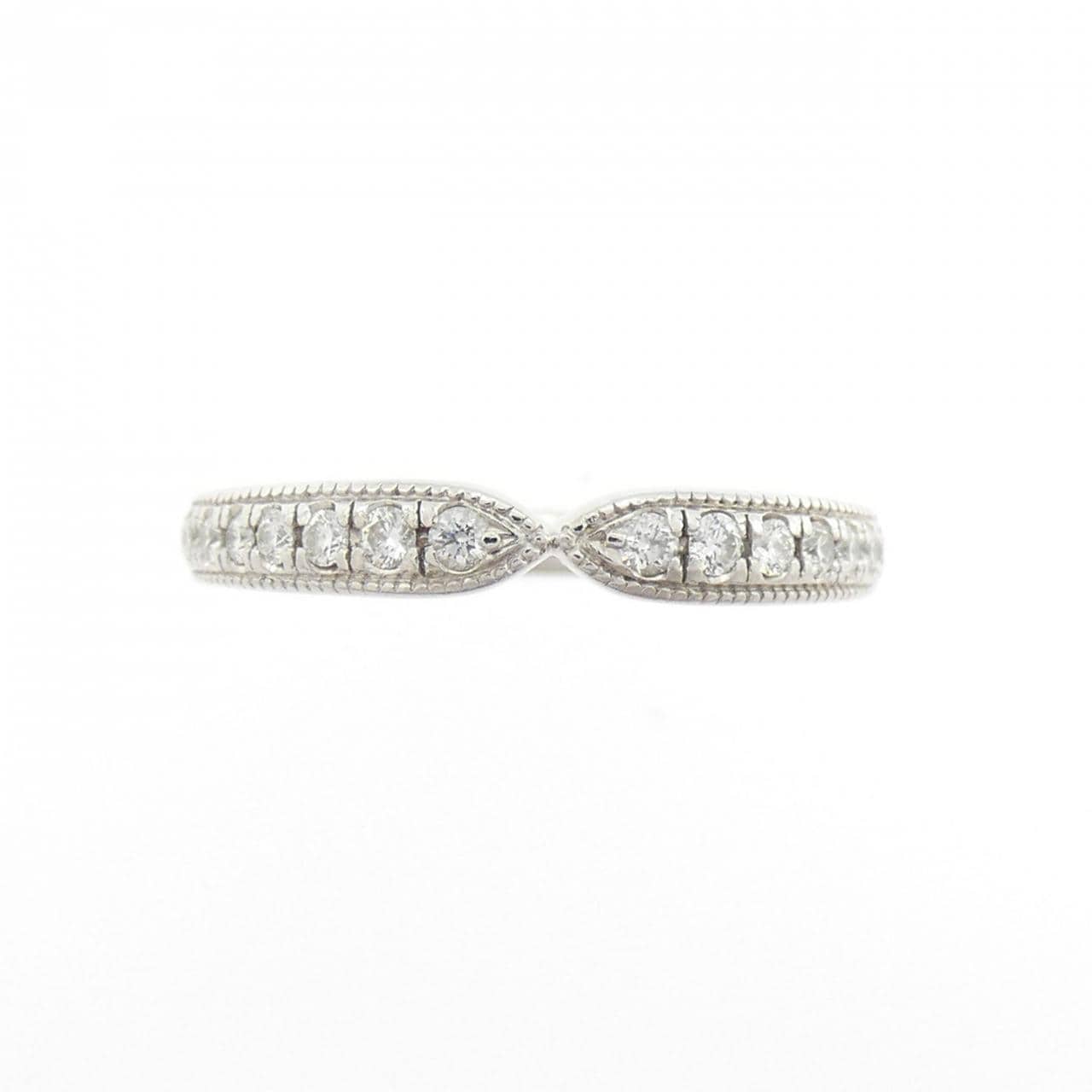 PT950 ダイヤモンド リング 0.11CT