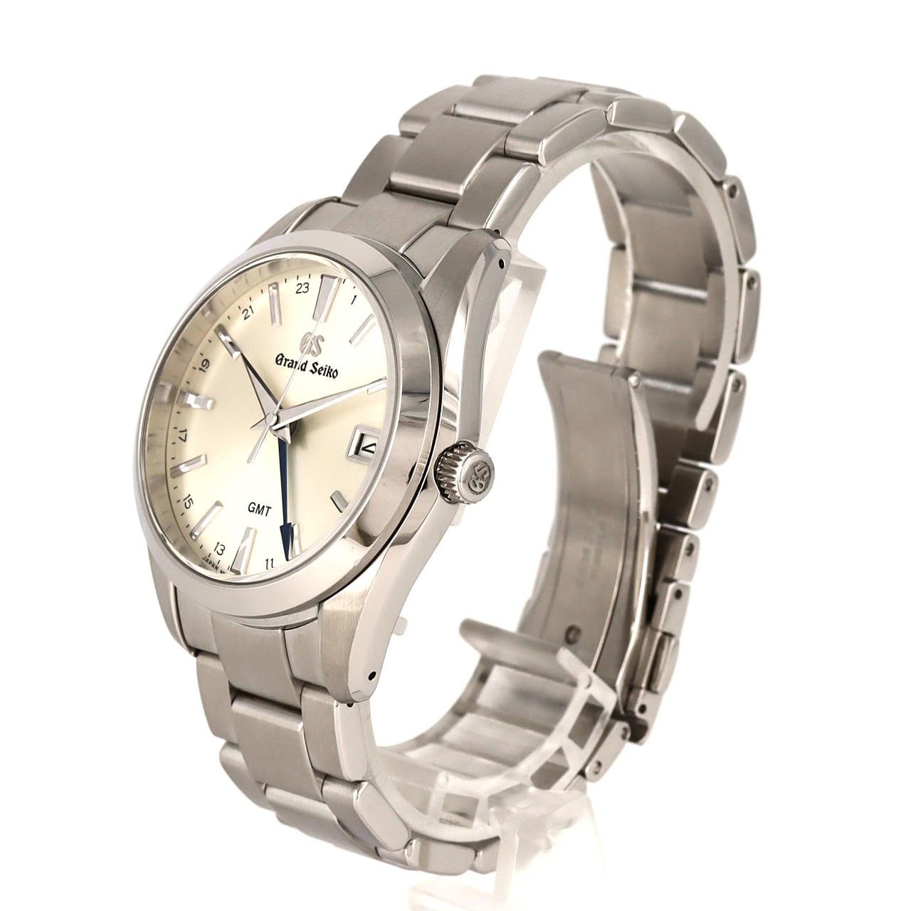 セイコー グランドセイコー･ヘリテージコレクション GMT 9F86-0AF0/SBGN011 SS クォーツ