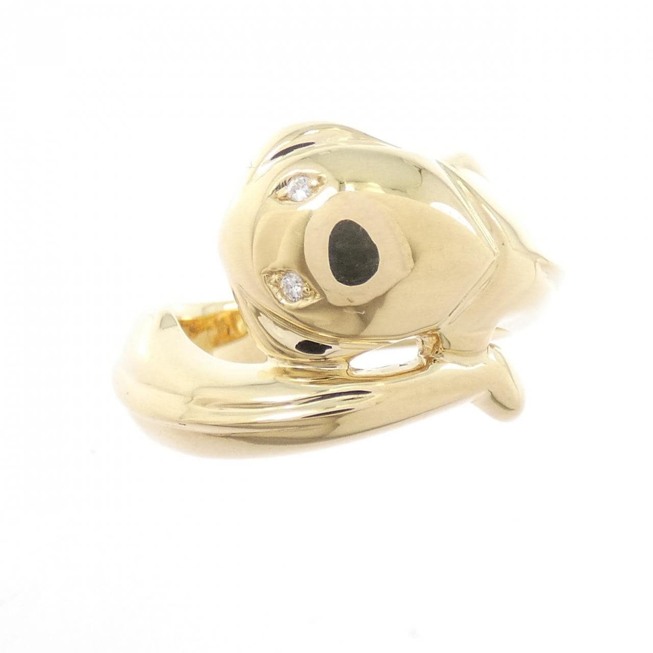 K18YG ダイヤモンド リング