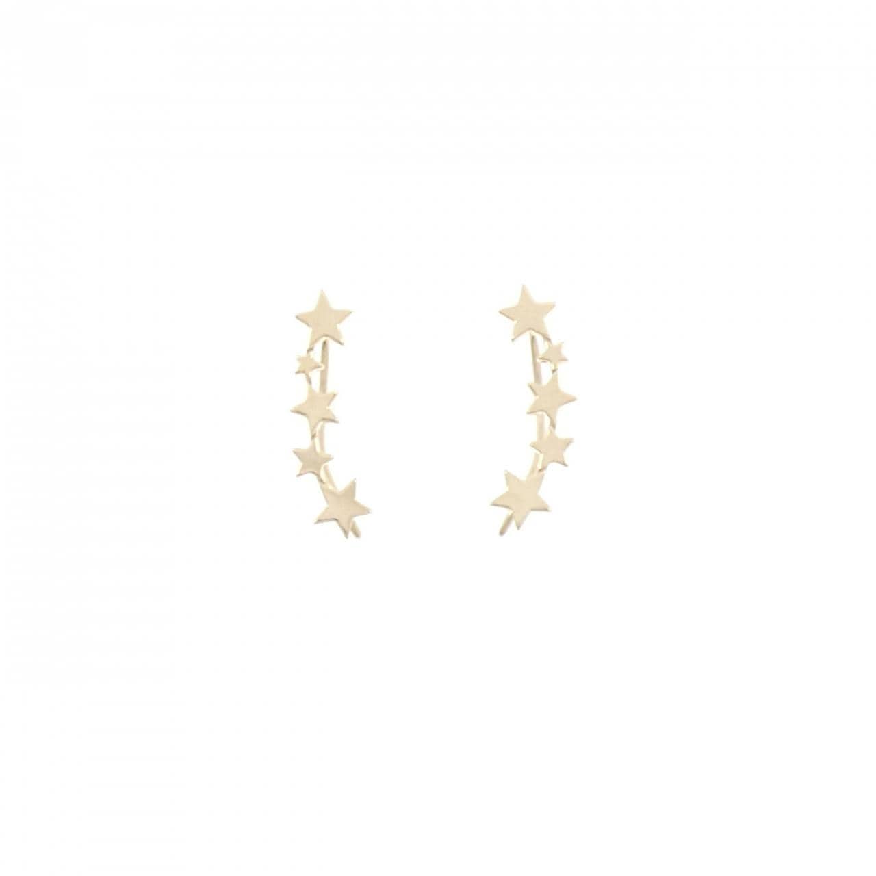 スタージュエリー K10YG スター ピアス