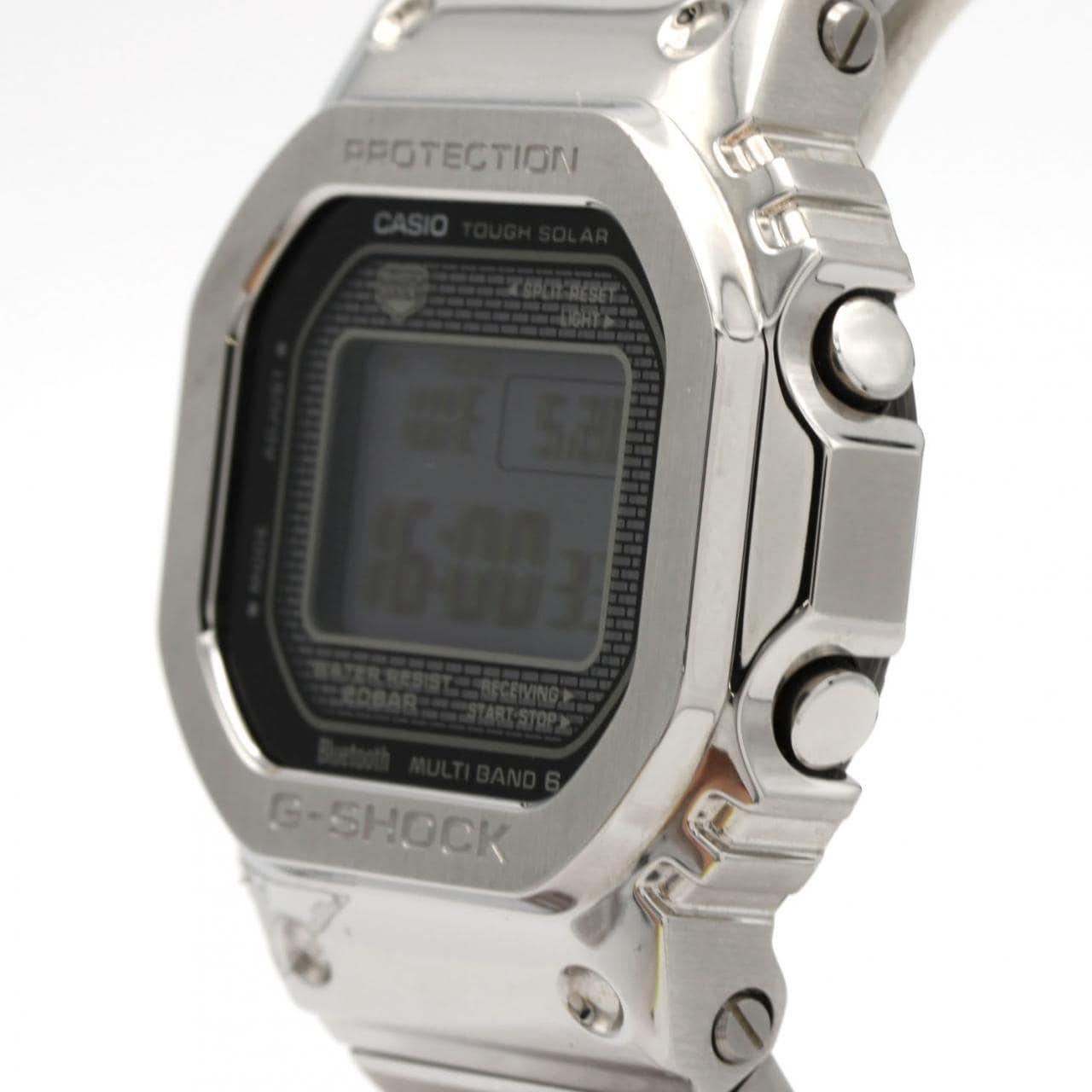 カシオ G-SHOCK 電波時計 GMW-B5000D-1JF SS ソーラークォーツ