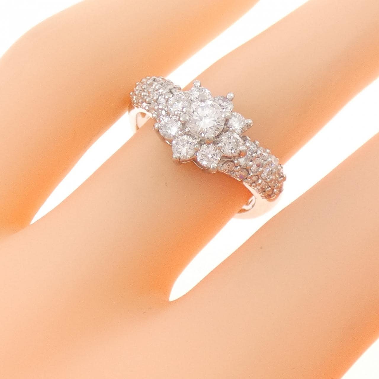 PT900 ダイヤモンド リング 1.03CT