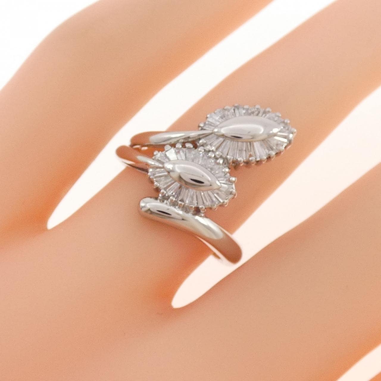 PT900 ダイヤモンド リング 0.37CT
