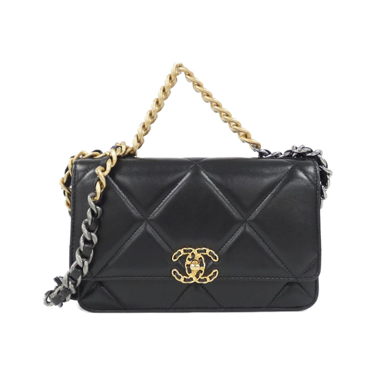 CHANEL CHANEL 19 Line AP3267 Chain Wallet