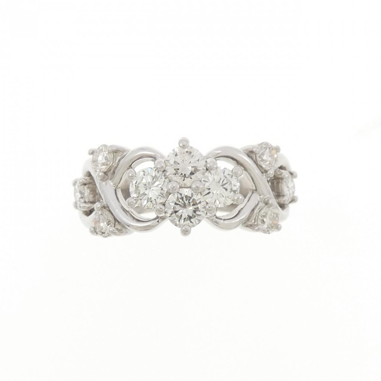 PT900鑽石戒指 1.02克拉