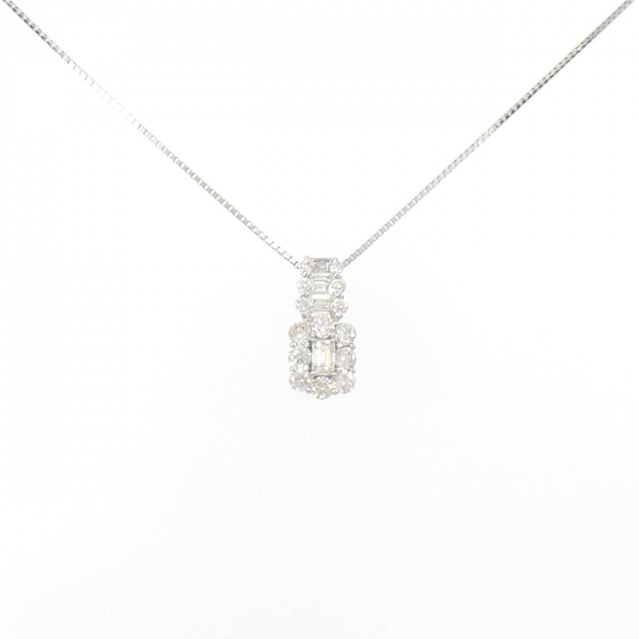PT ダイヤモンド ネックレス 0.70CT