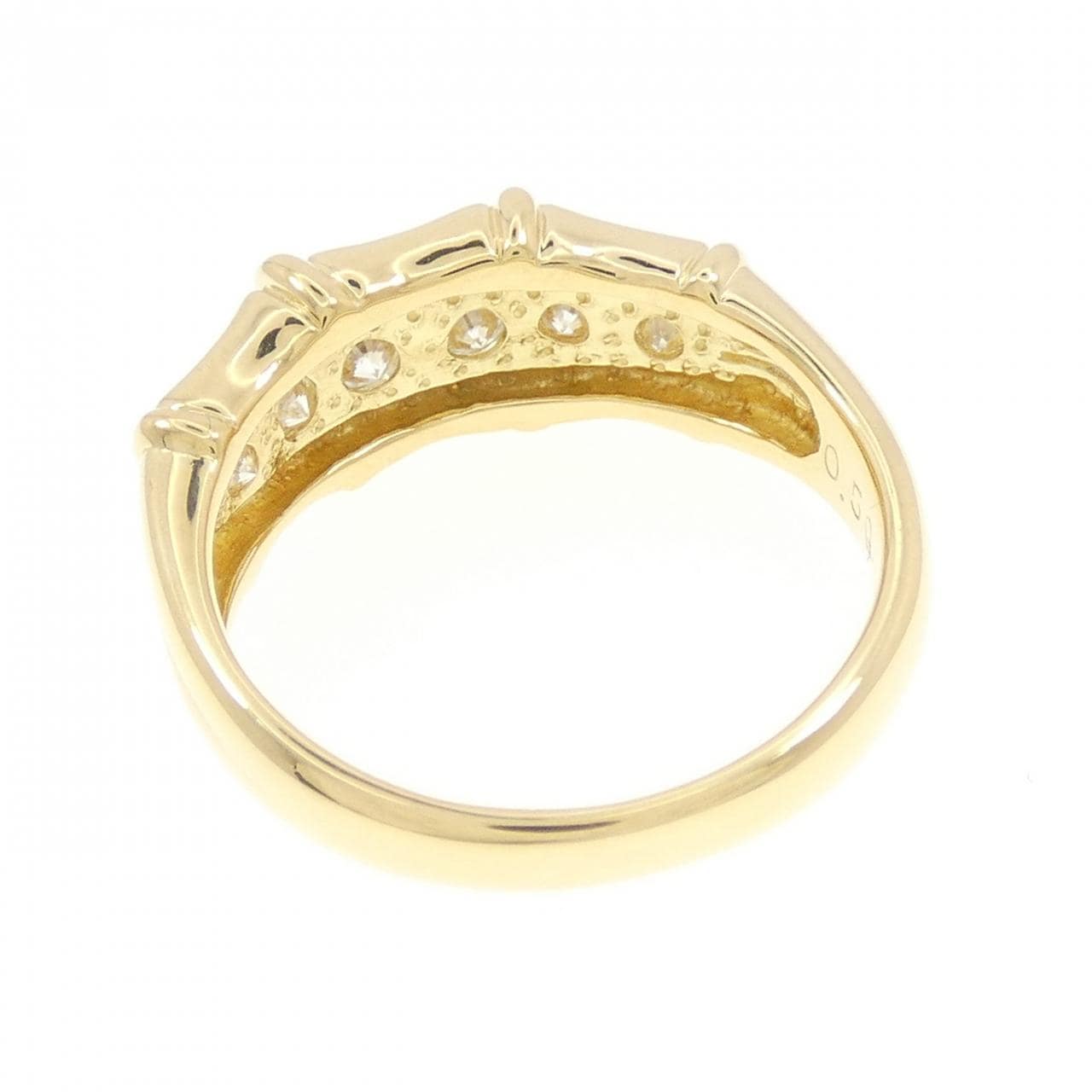 K18YG ダイヤモンド リング 0.50CT