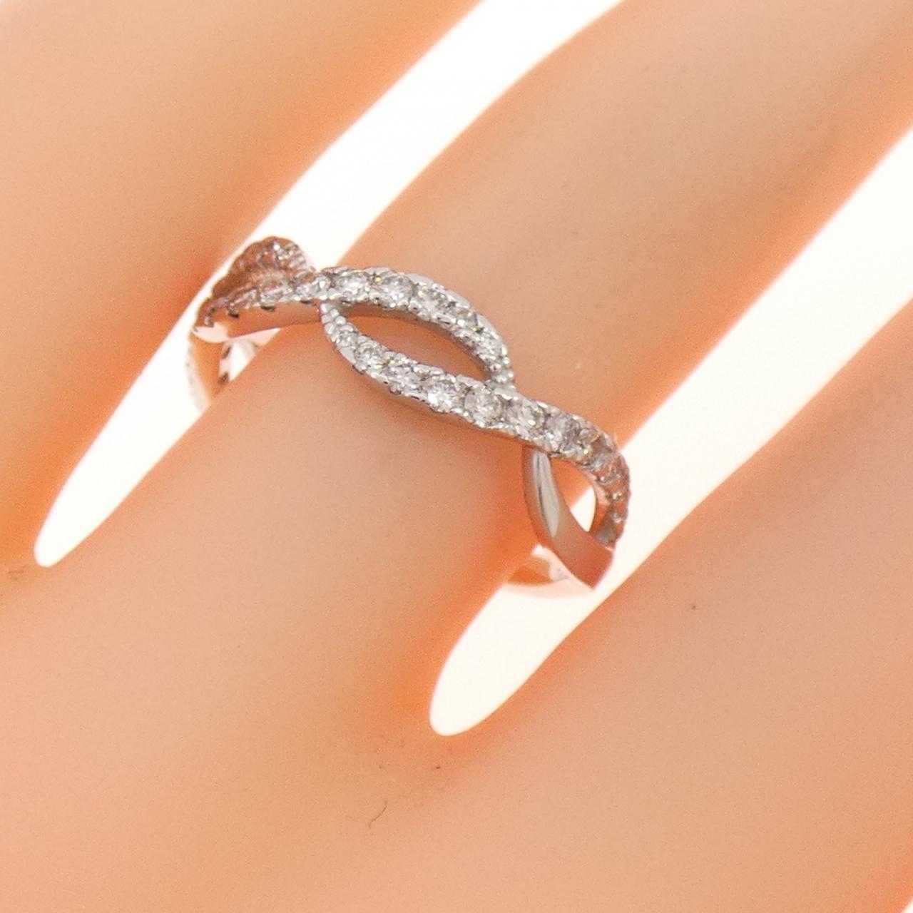 【新品】PT950 ダイヤモンド リング 0.35CT