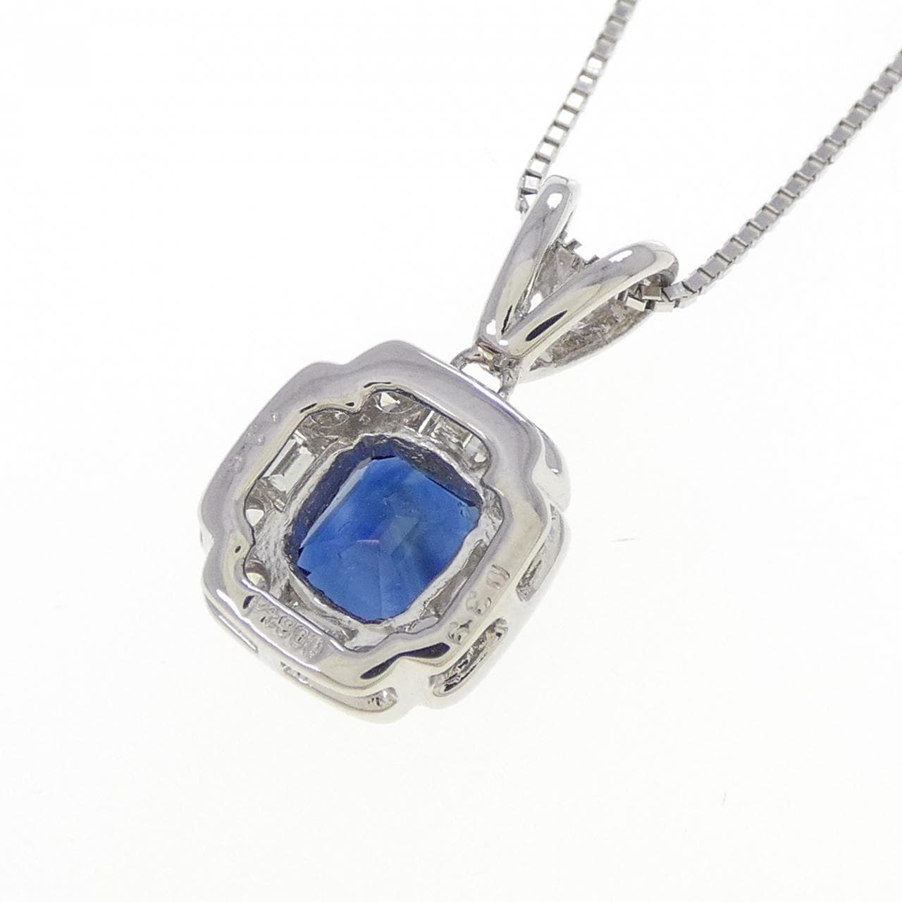 PT900/PT850 サファイヤ ネックレス 1.15CT