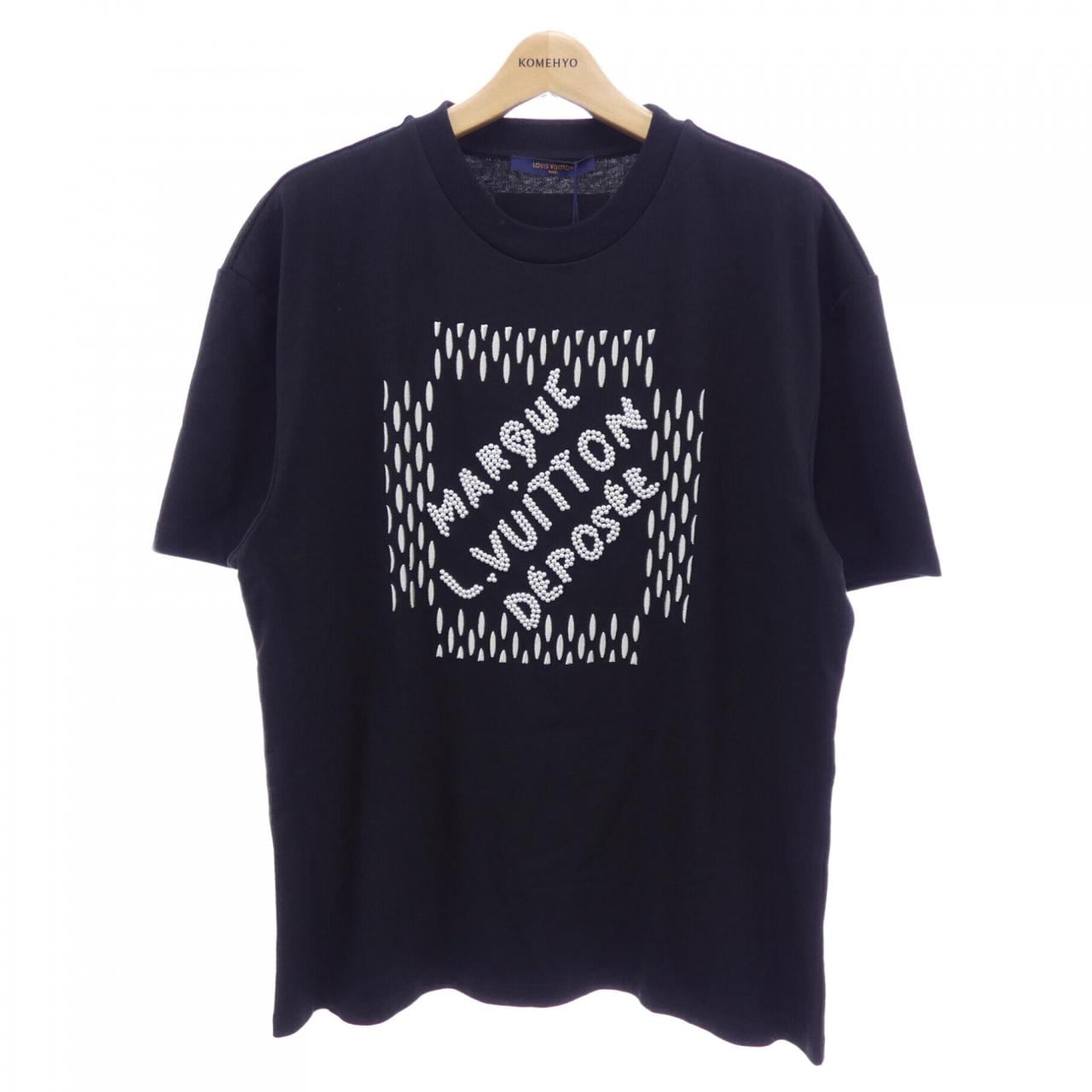 ルイヴィトン LOUIS VUITTON エンブロイダードシグネチャーコットンTシャツ HQY71WNPL Tシャツ