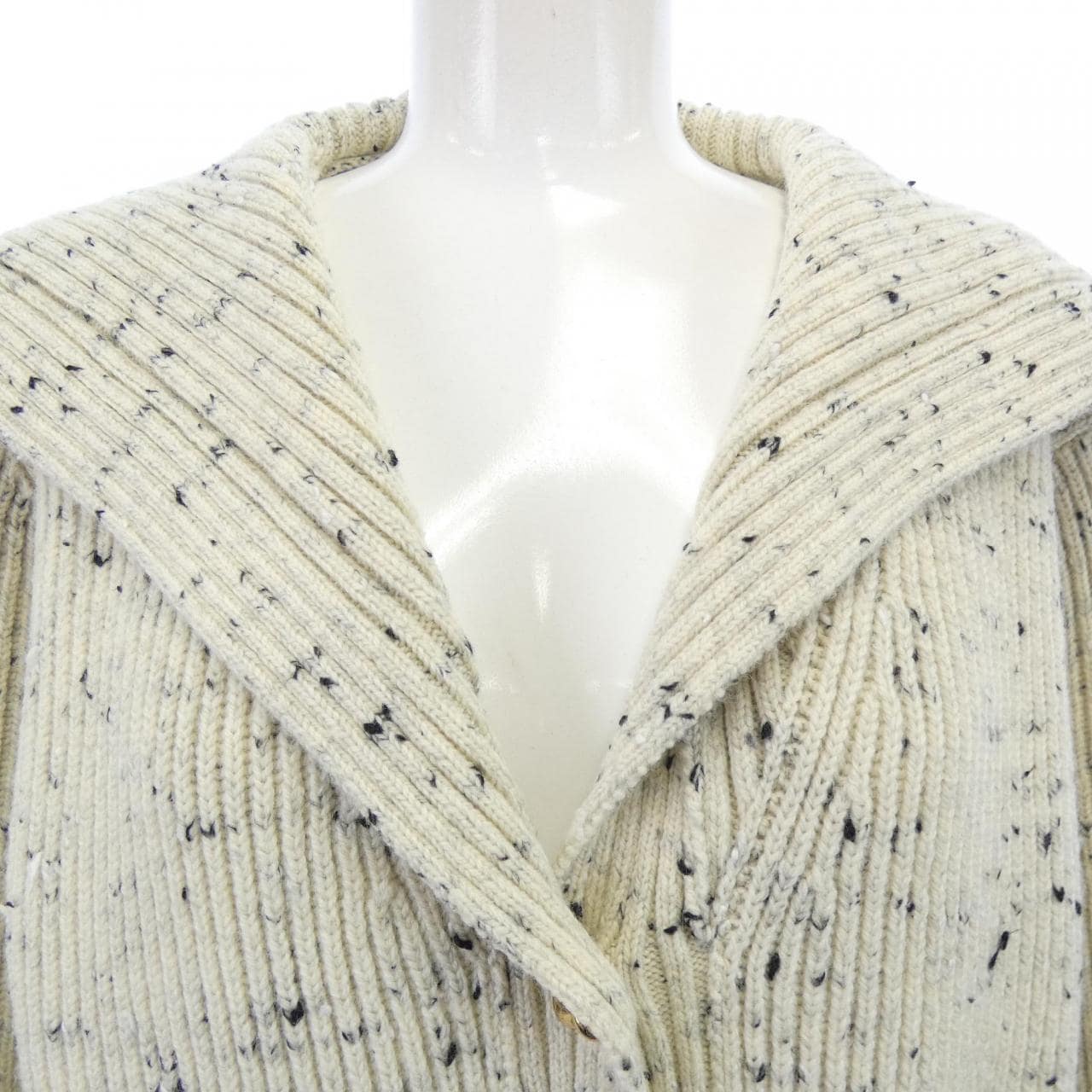 ボッテガヴェネタ BOTTEGA VENETA ウール　イングリッシュリブ 838107 V5LV0 カーディガン