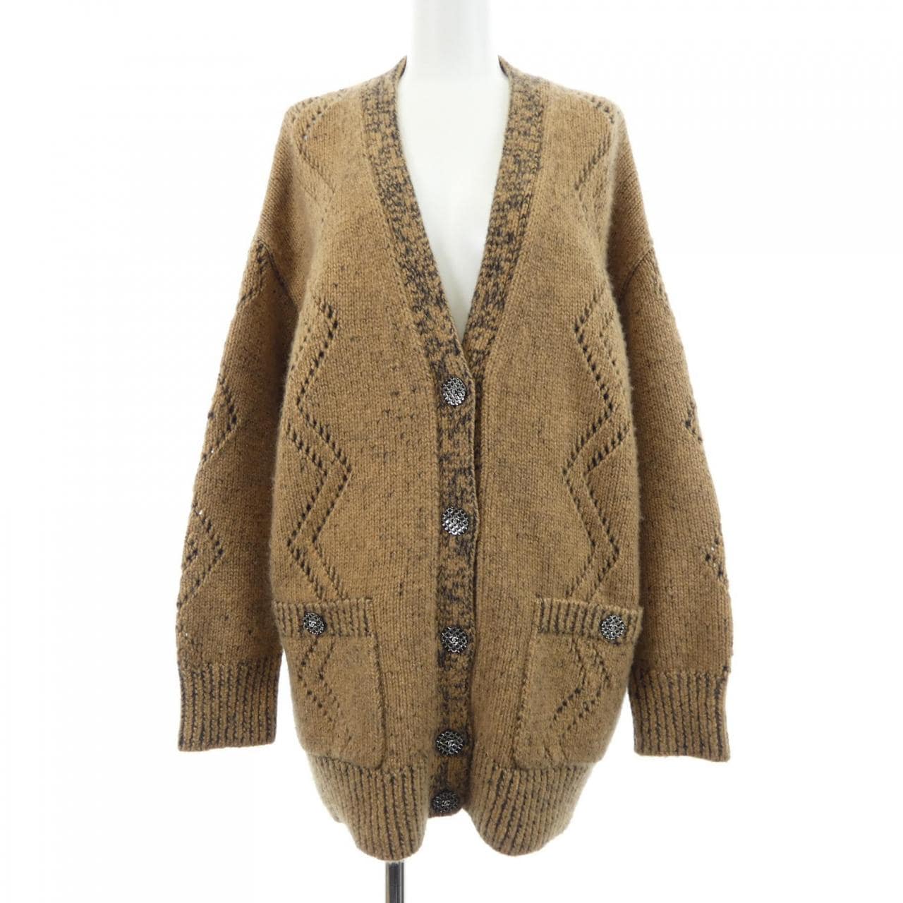 シャネル CHANEL P72908K10477 22A カーディガン