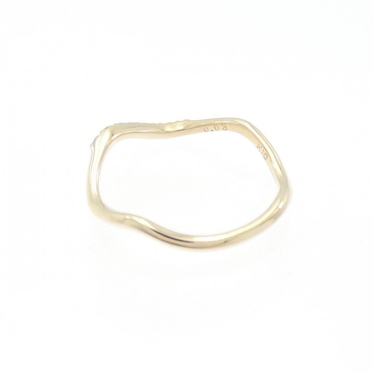 ノジェス ダイヤモンド ピンキーリング 0.03CT