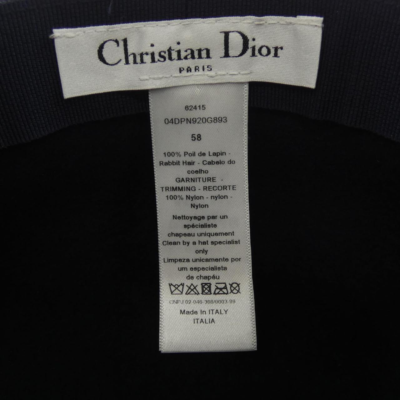 クリスチャンディオール CHRISTIAN DIOR 04DPN920G893 キャップ