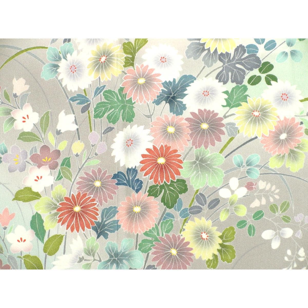 訪問着　友禅加工ボカシ染