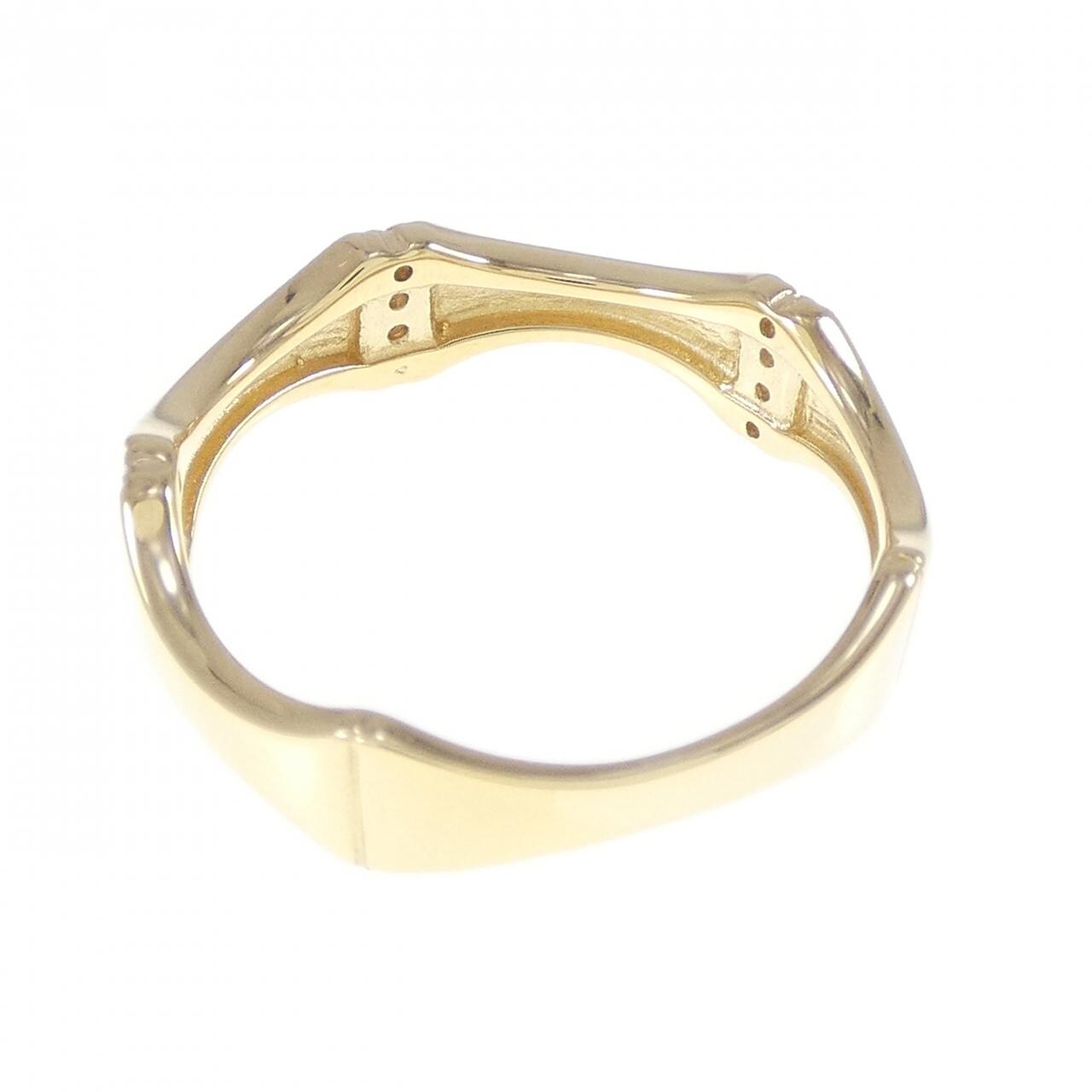 K18YG ダイヤモンド リング 0.05CT