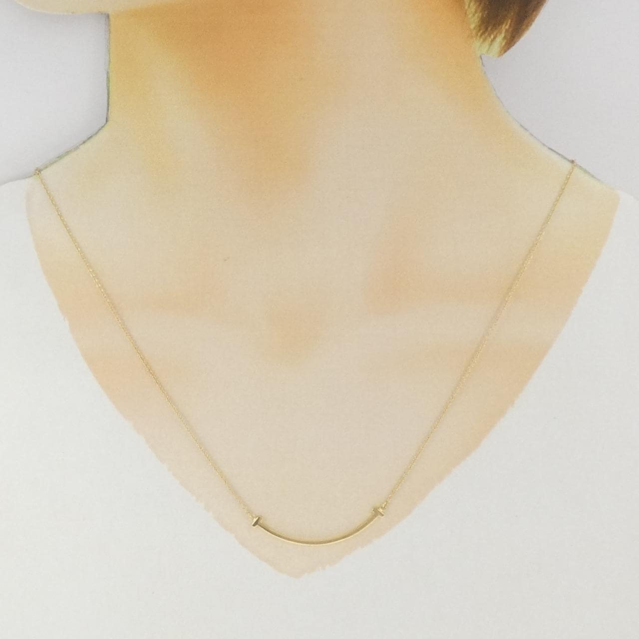 ティファニー Tスマイル スモール ネックレス