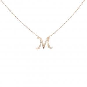 スタージュエリー イニシャル ダイヤモンド ネックレス 0.01CT