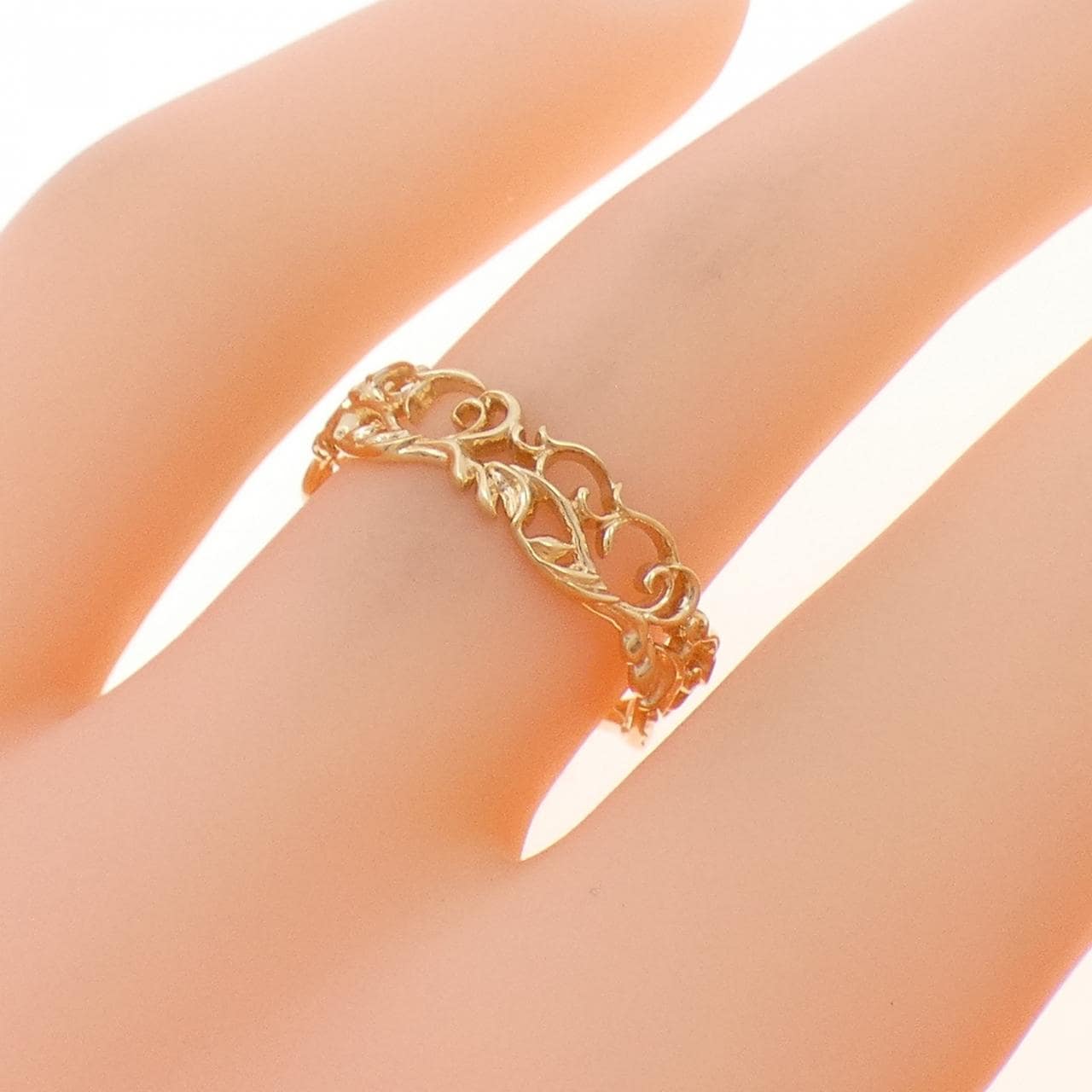 アガット K10YG リング