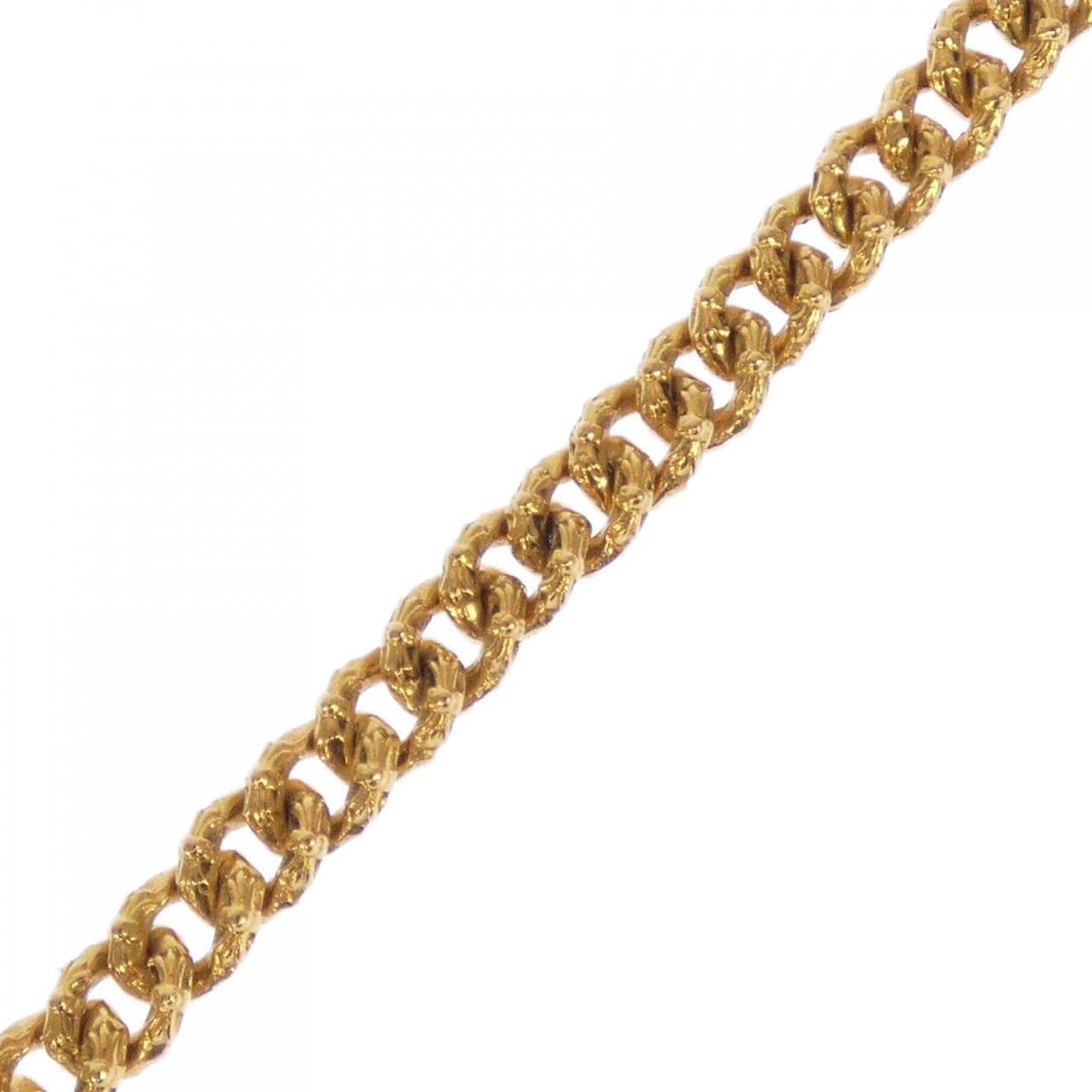 クロムハーツ CHROME HEARTS XTRA FNCY MINI ＃8 L37 GLD CLOSE LOBSTER 200176430GLDL37B69 BRACELET