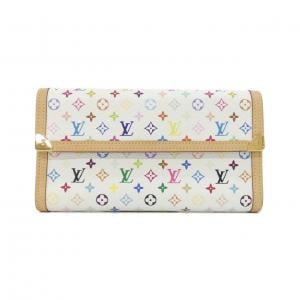 ルイヴィトン マルチカラー ポルト トレゾール インターナショナル M92659 財布