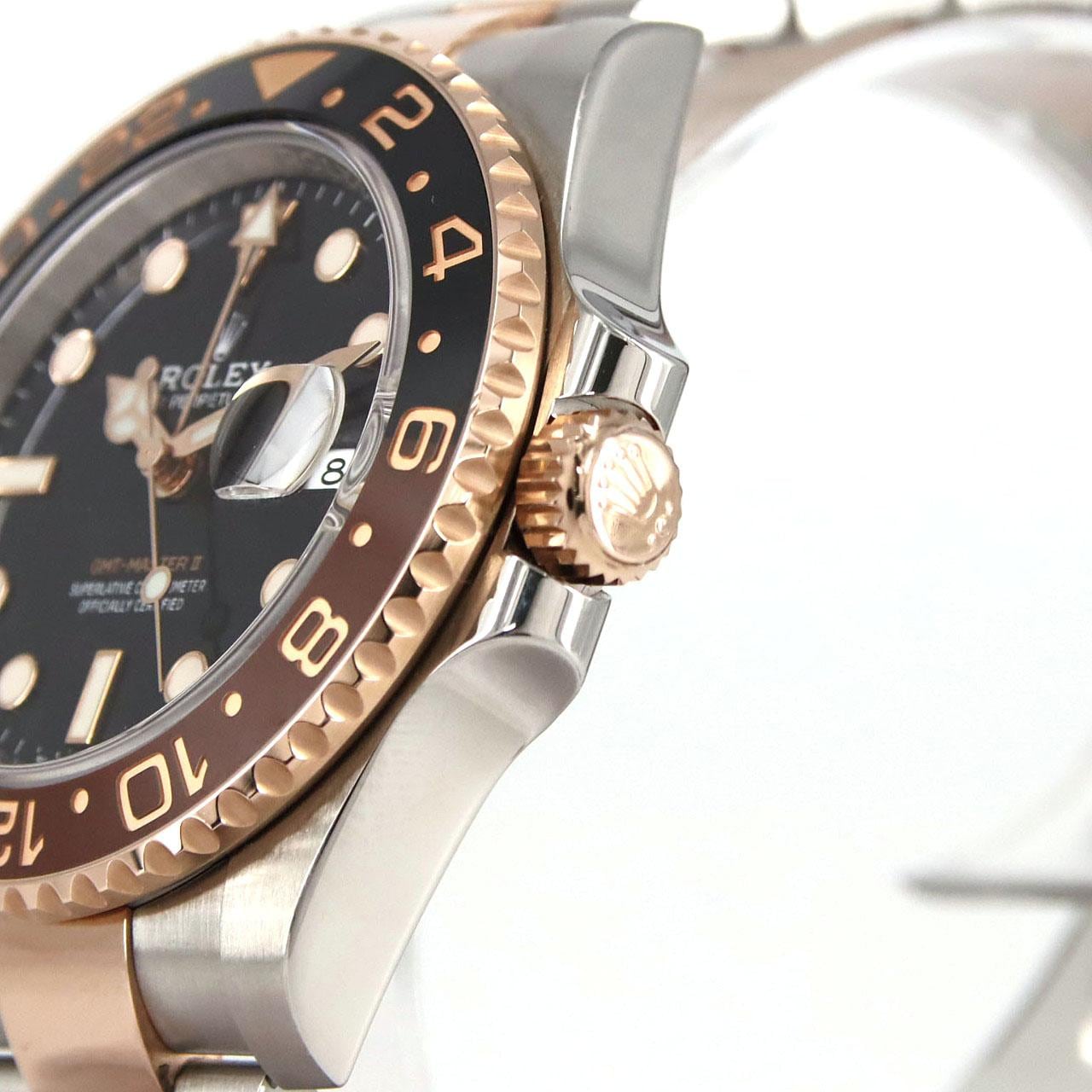 ロレックス GMTマスターⅡ 126711CHNR SSxPG 自動巻 ランダム番