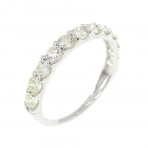 PT950 ハーフエタニティ ダイヤモンド リング 1.00CT