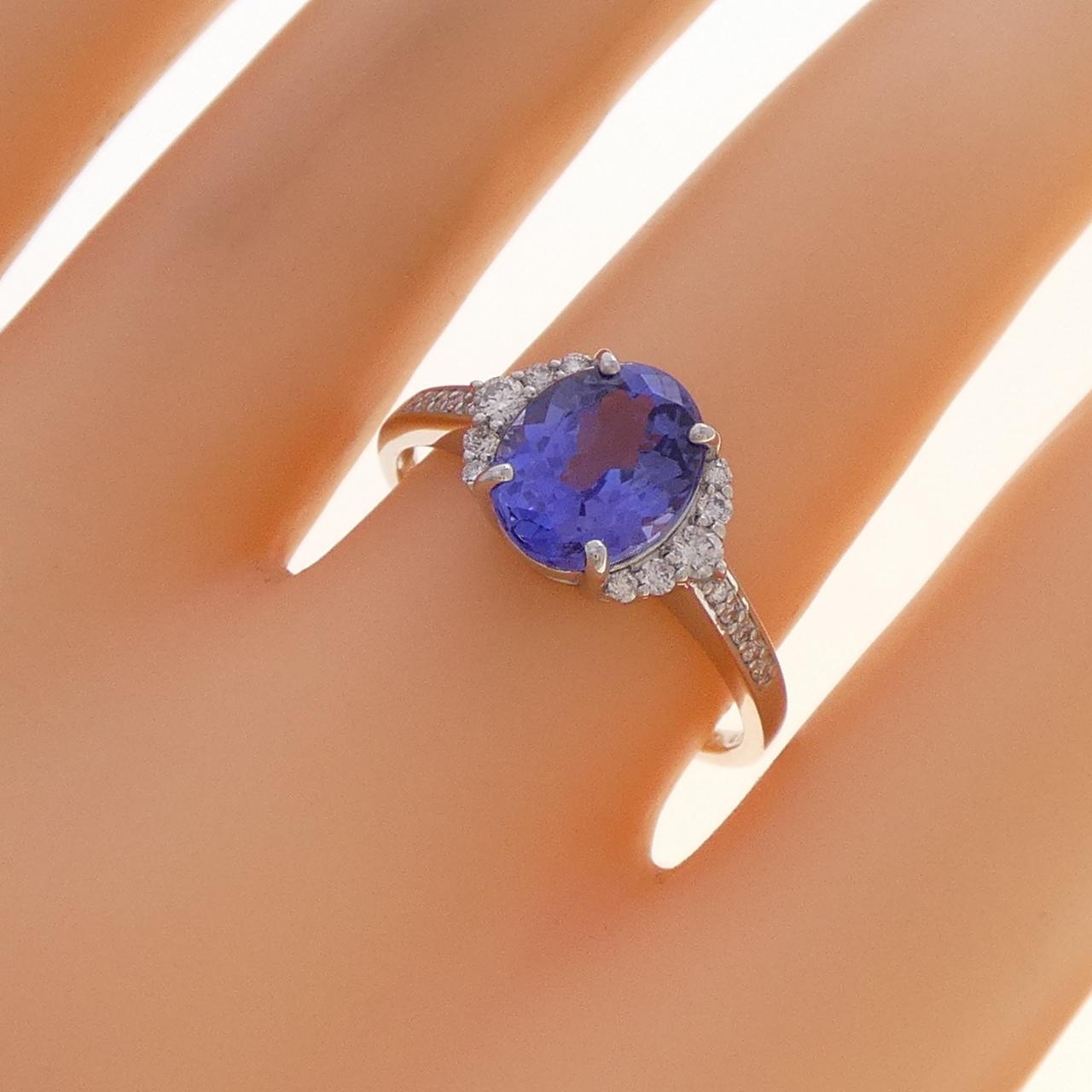 PT900 タンザナイト リング 2.37CT