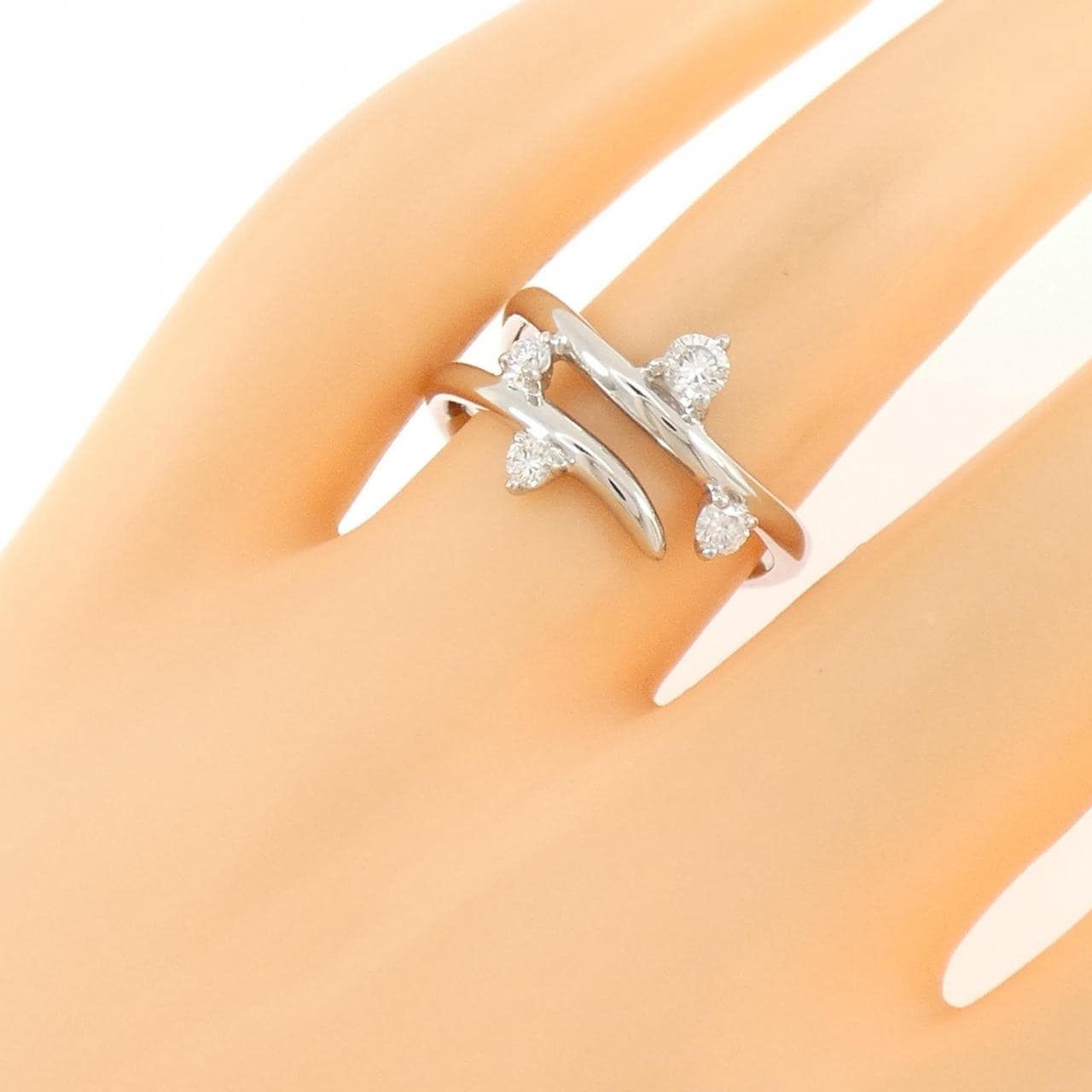 PT900 ダイヤモンド リング 0.25CT