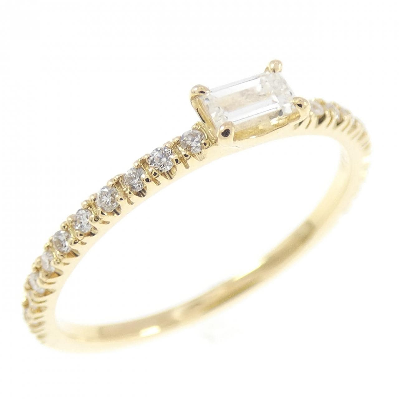750YG ダイヤモンド リング 0.15CT