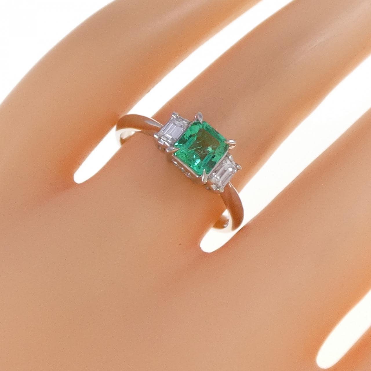 PT900翡翠戒指0.78CT
