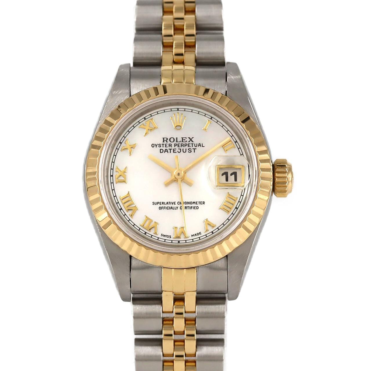 ロレックス デイトジャスト 69173NR SSxYG 自動巻 T番