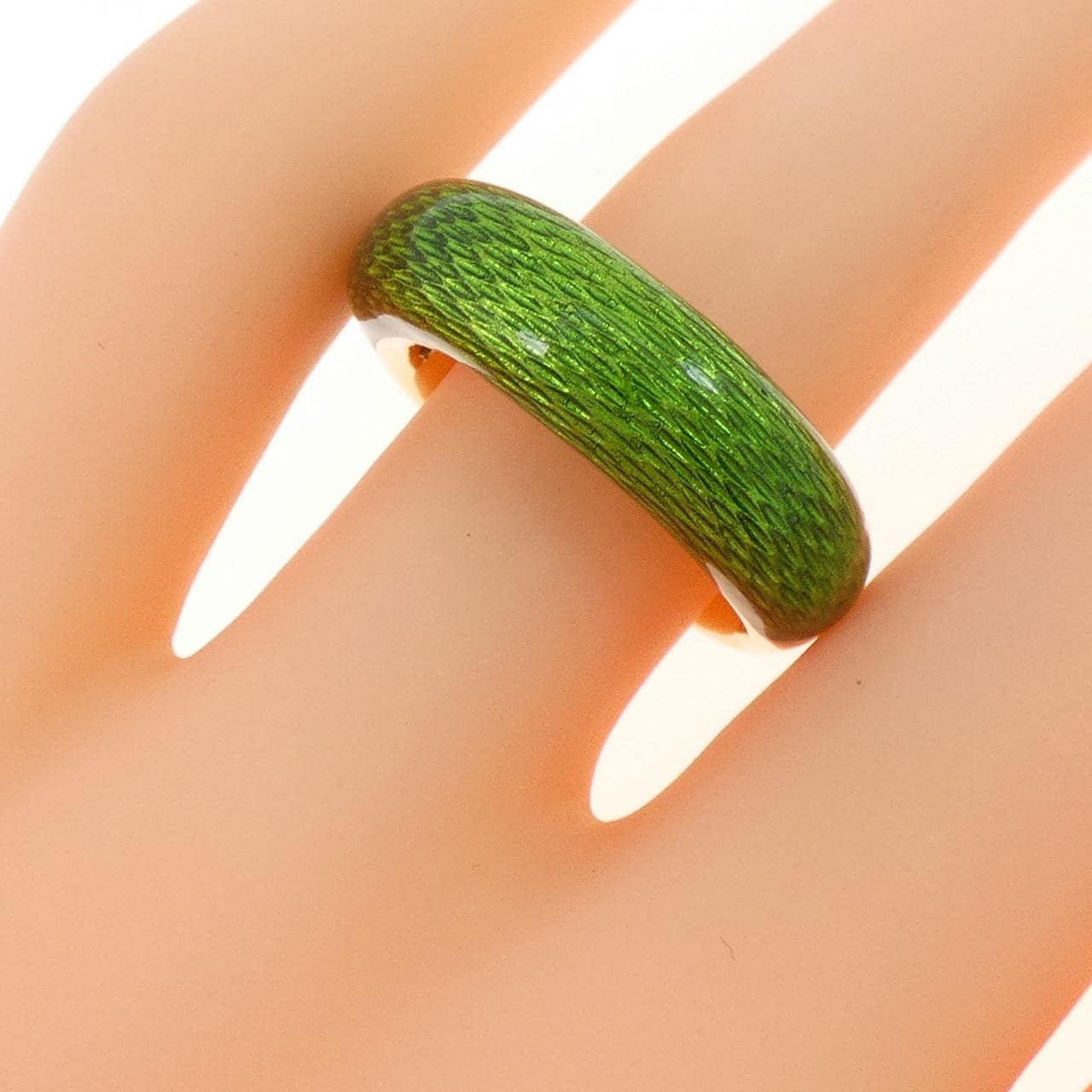 ティファニー エナメル リング