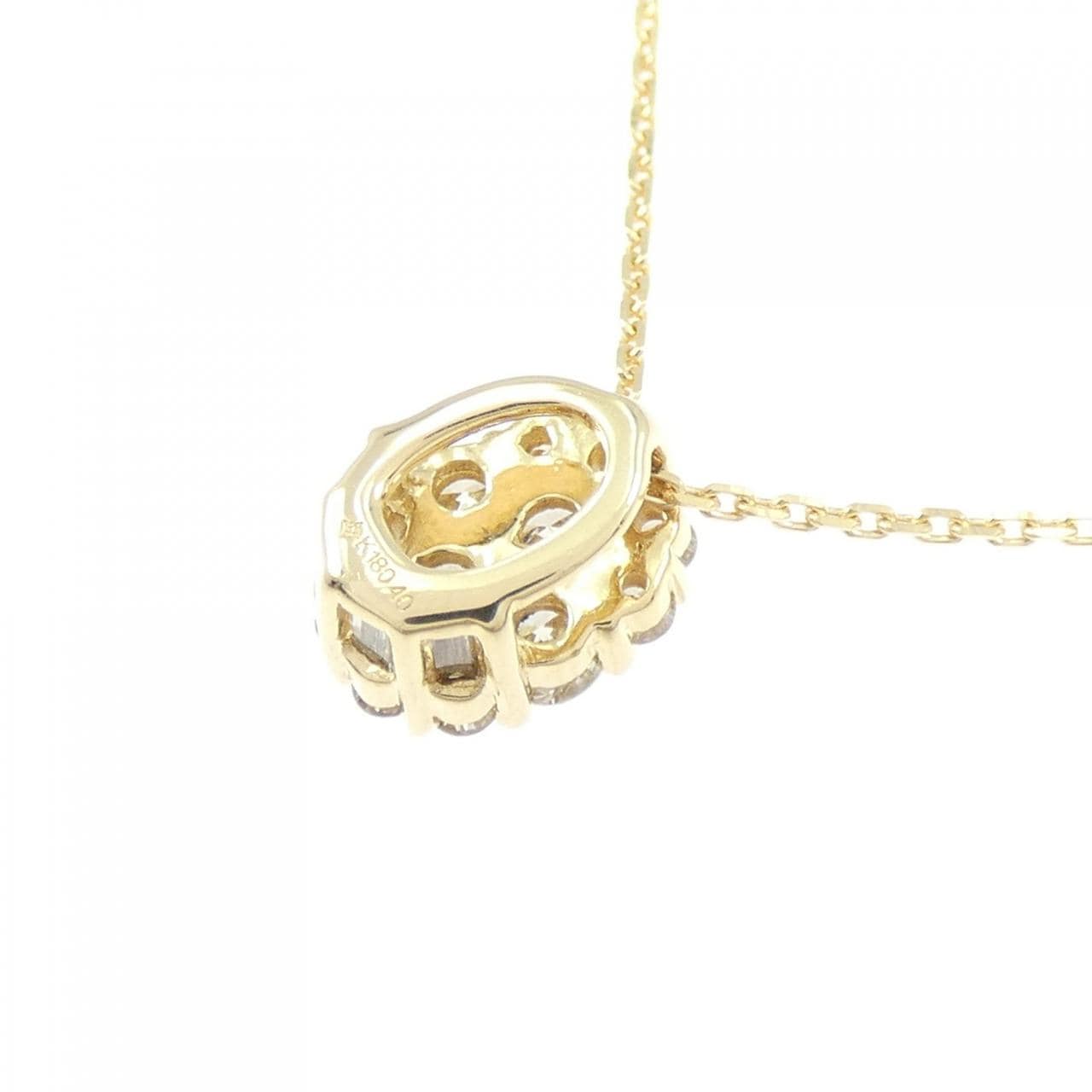 ジーエスティービー ダイヤモンド ネックレス 0.40CT