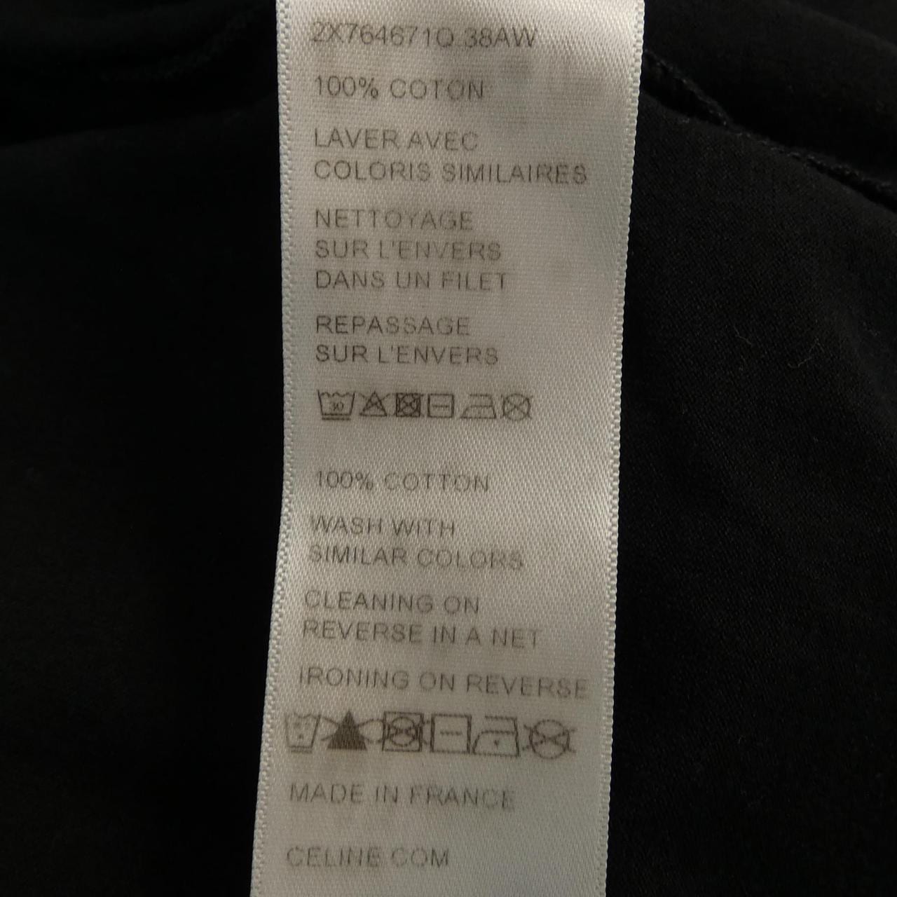セリーヌ CELINE CELINEプリント ルーズTシャツ 2X764671Q Tシャツ