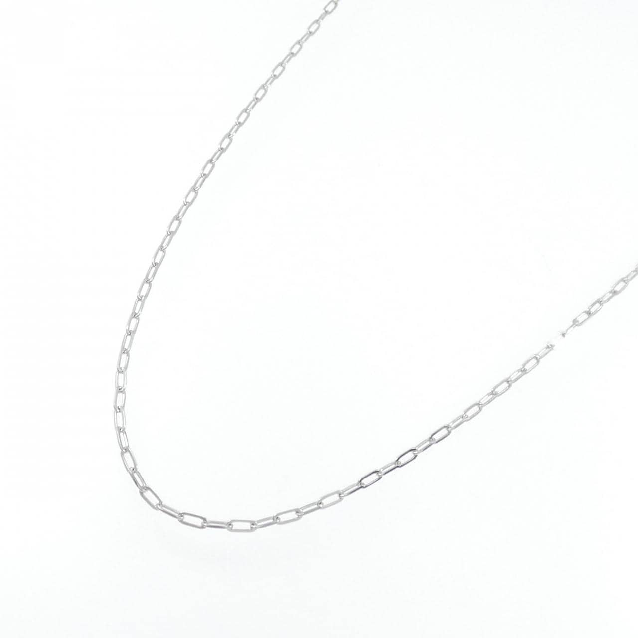K18WG chain necklace