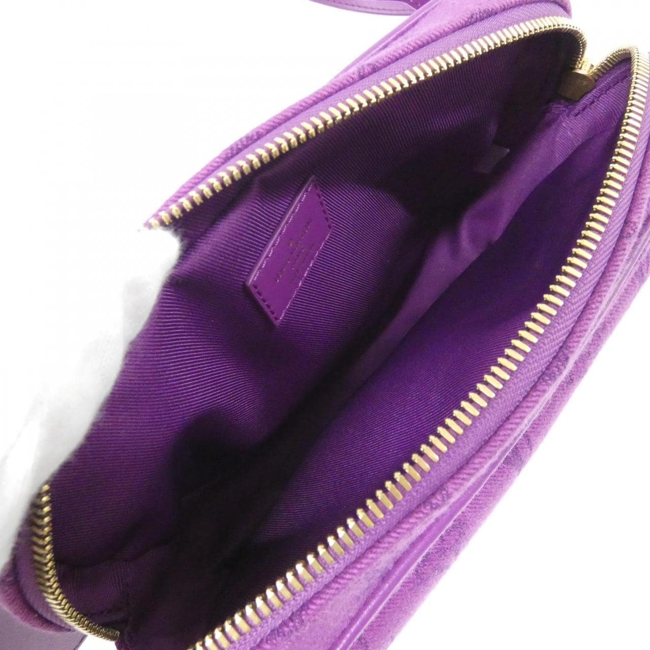 ルイヴィトン モノグラム デニム バムバッグ アウトドア M44624 ショルダーバッグ