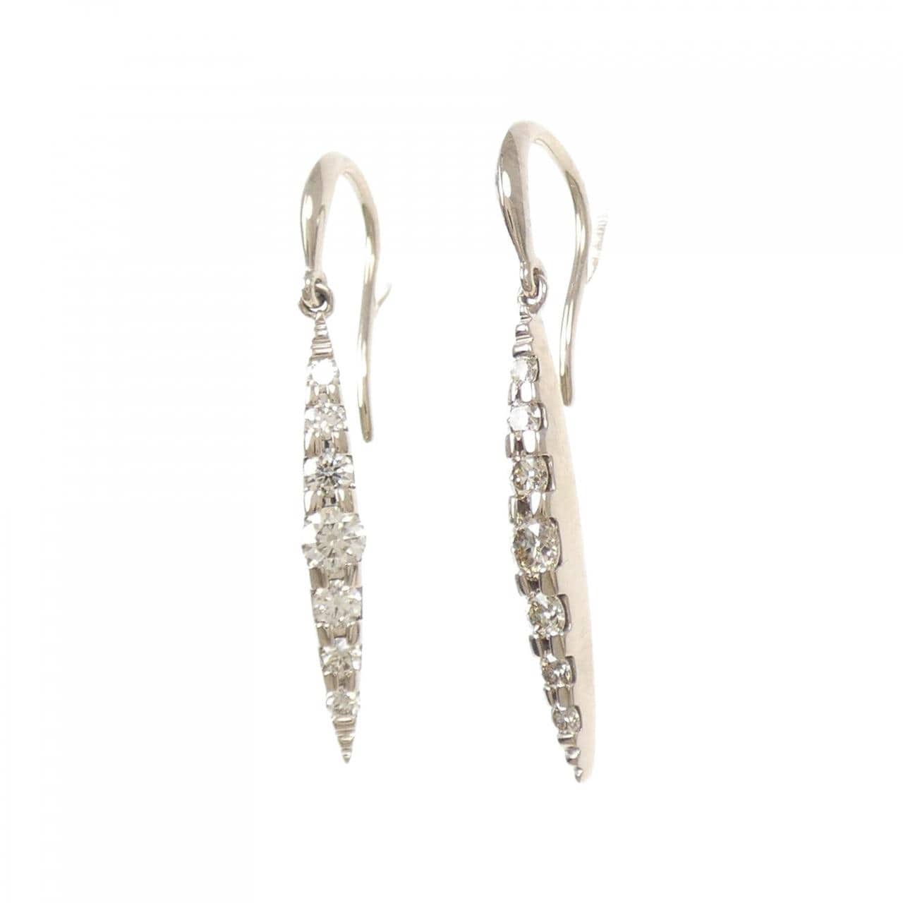 カシケイ ネイキッド ピアス 0.48CT