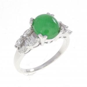 750WG ヒスイ リング