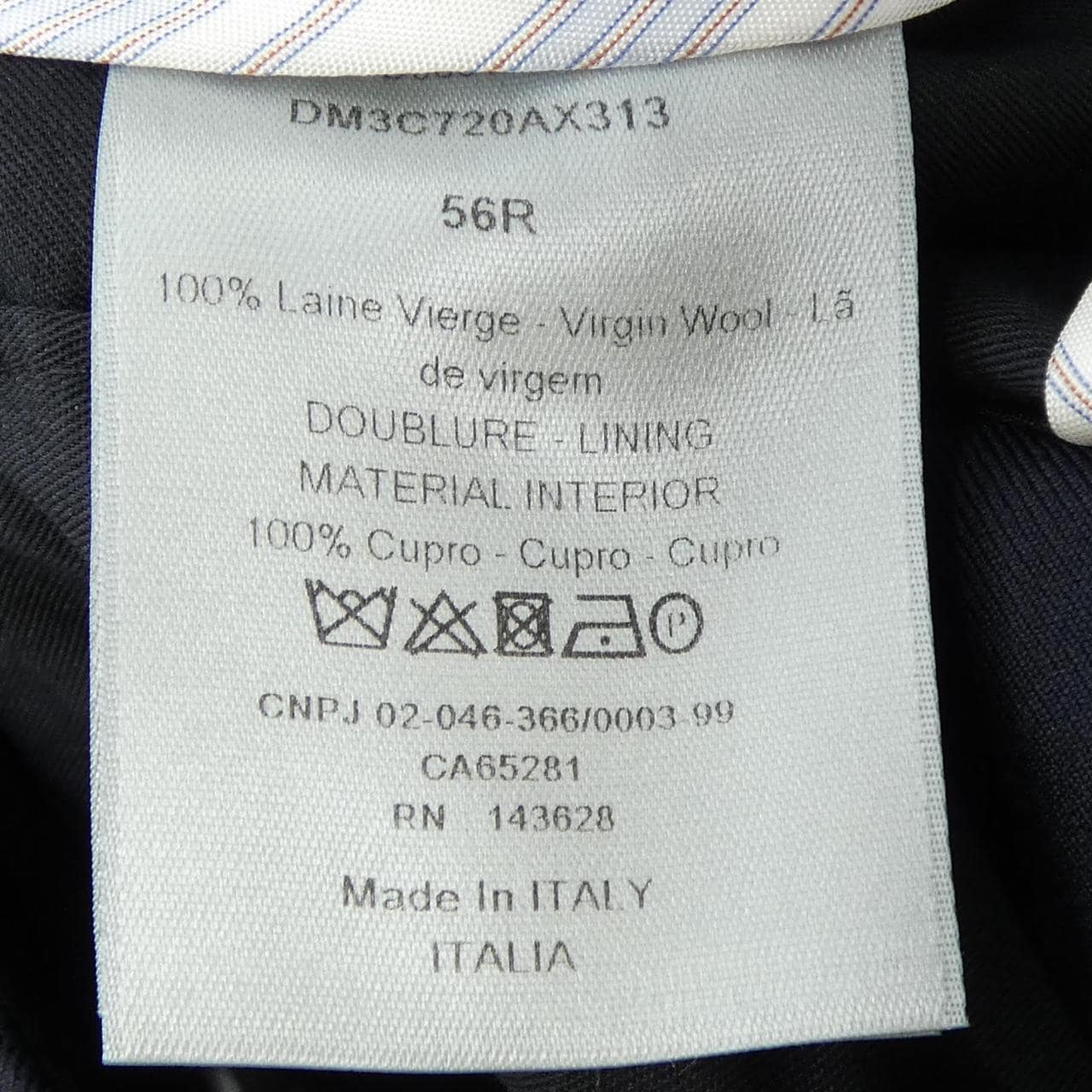 ディオール DIOR DM3C720AX313 スーツ